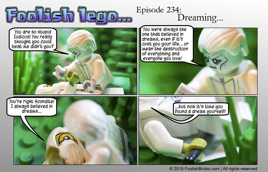 lego brick comic - Willy still has a trick up his sleeve
