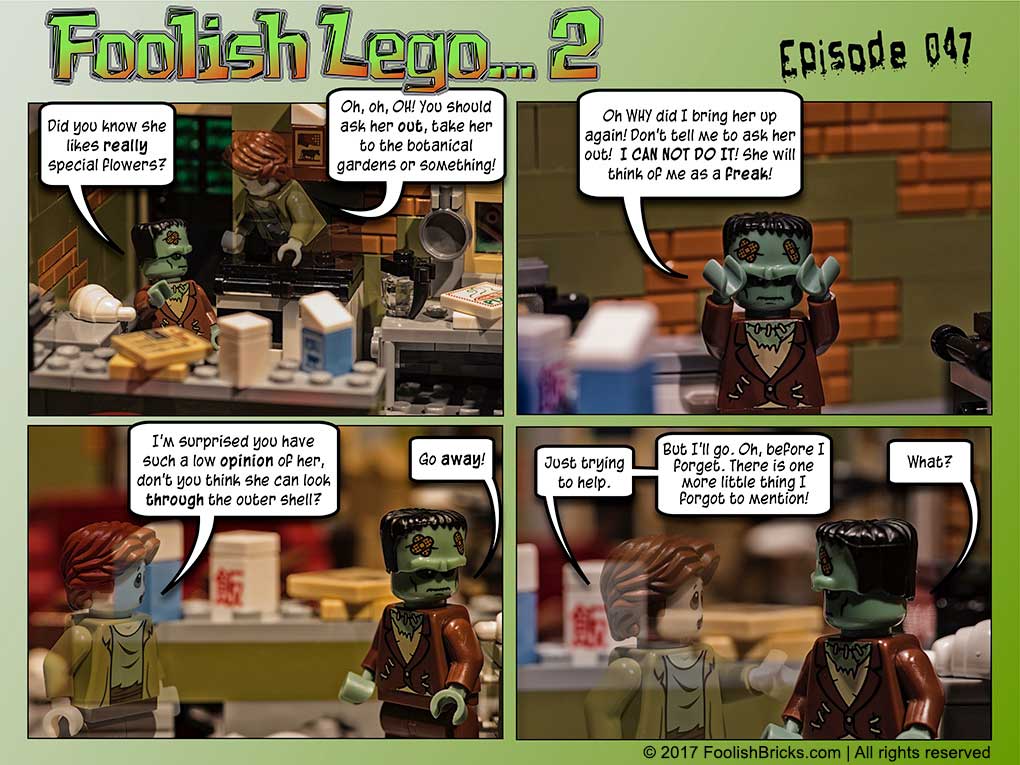 lego brick comic - one more thing