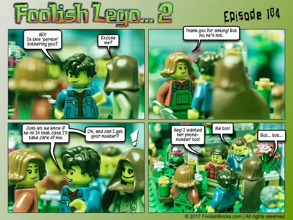 lego brick comic - everybody loves Dawn