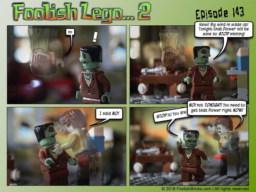 lego brick comic - Kemi changes his mind