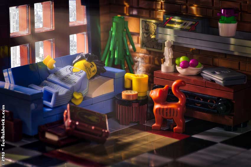 Final Lego image after post-production