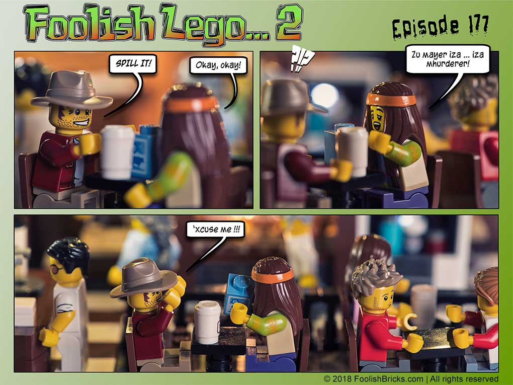 lego comic - Francis tells his secret