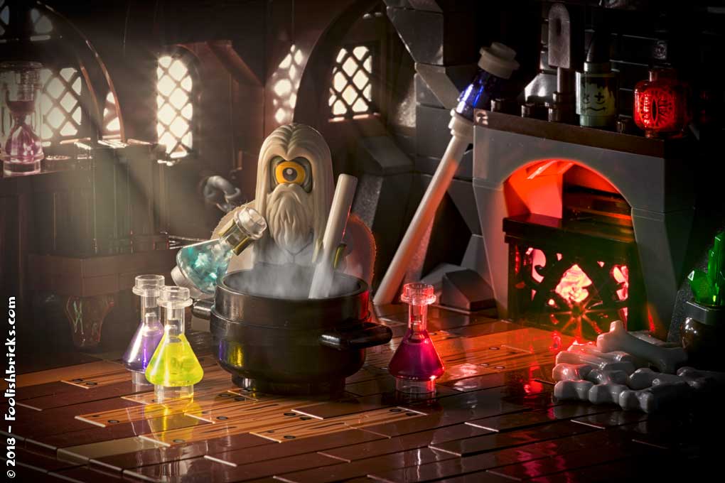 lego photography - lego wizard home potion