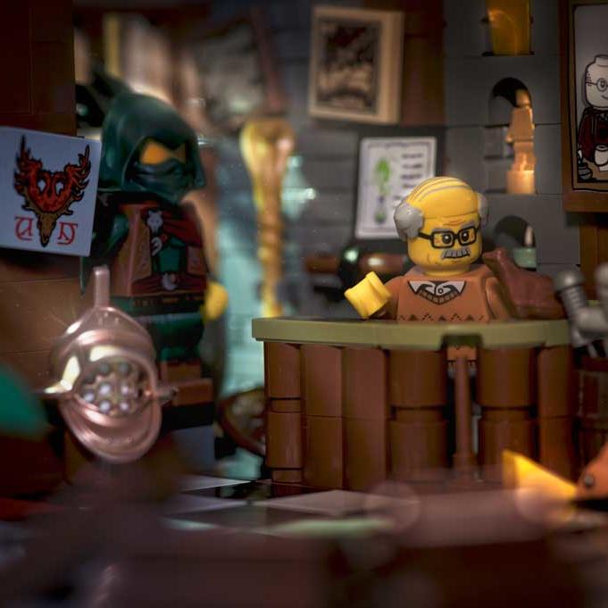 Lego old shop inside store