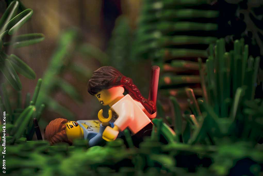 Lego photography forest