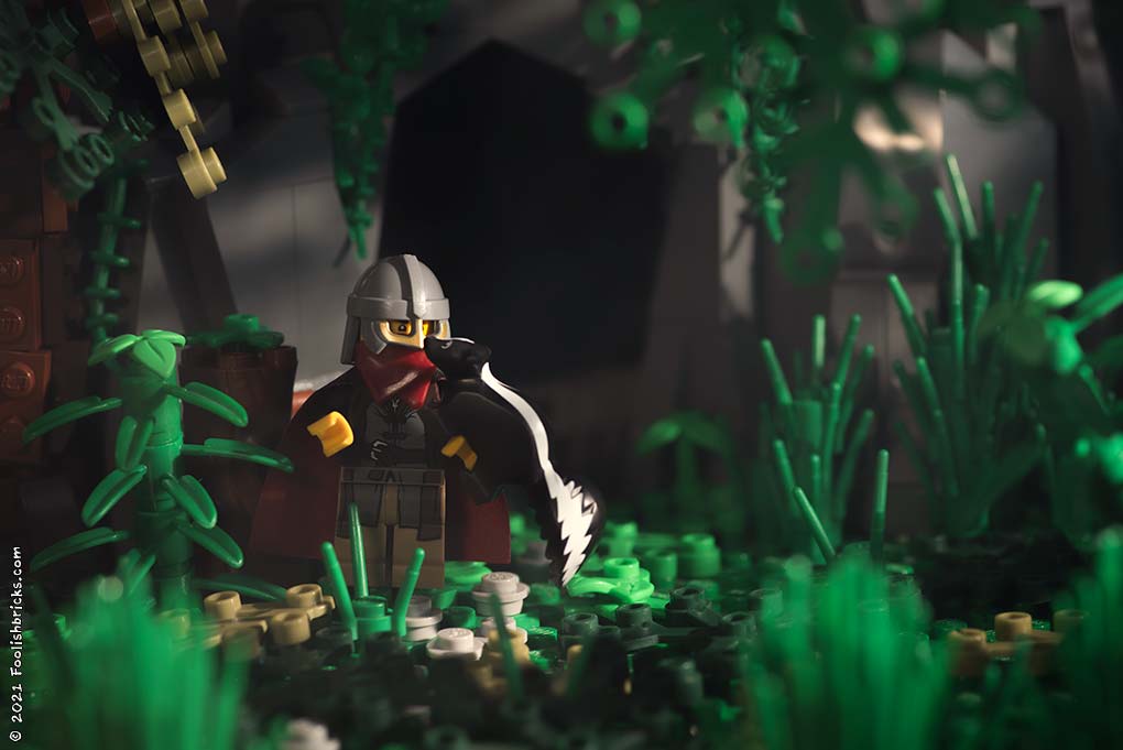 Toy photography - Ranger Skunk Forest