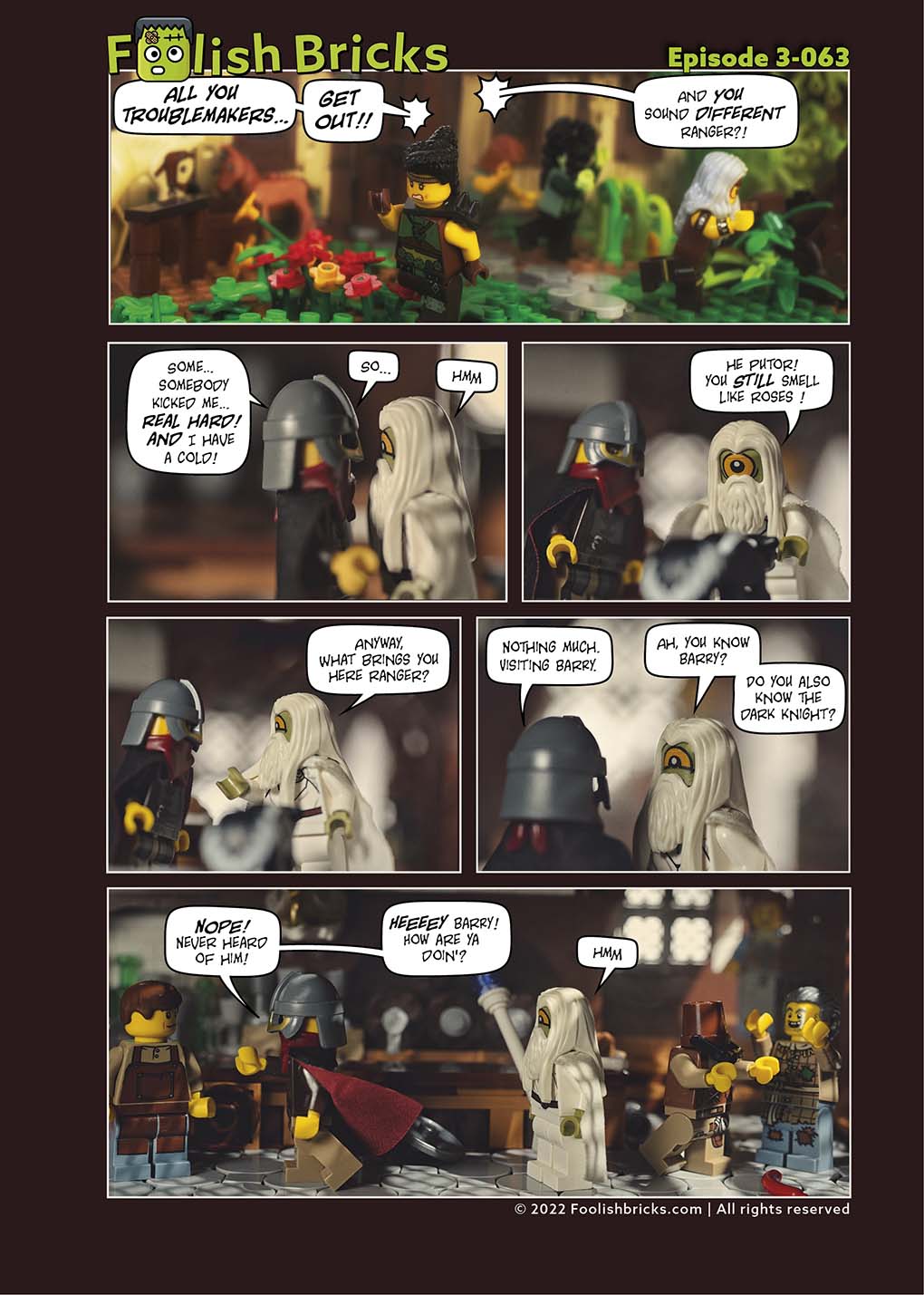 Lego Comic - simply visiting