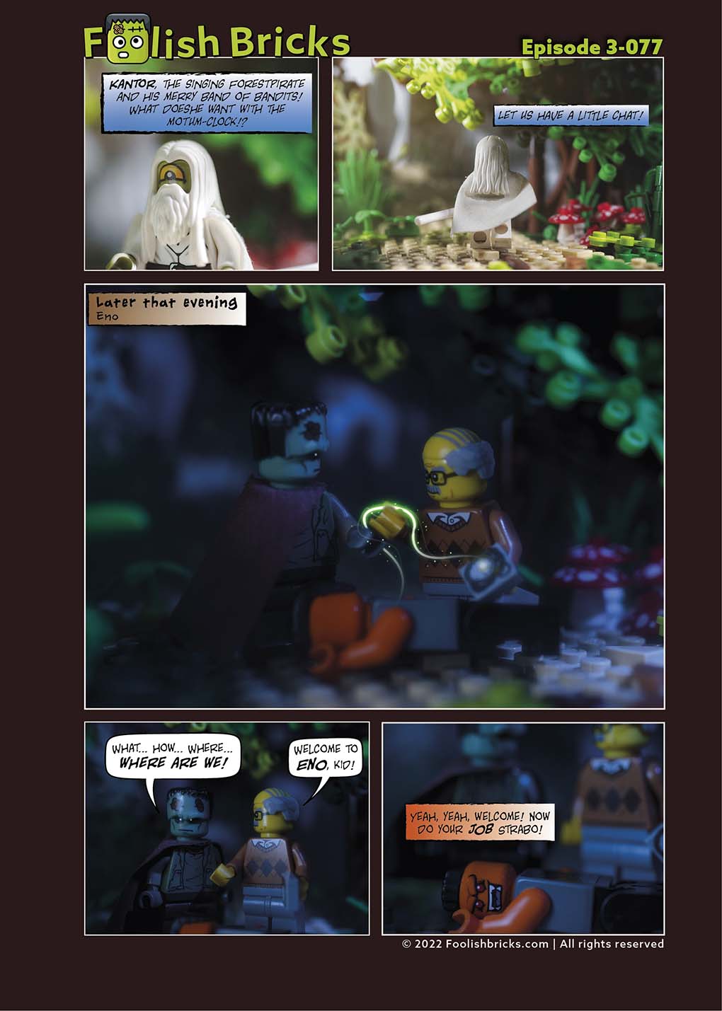 Lego Comic - Welcome to Eno